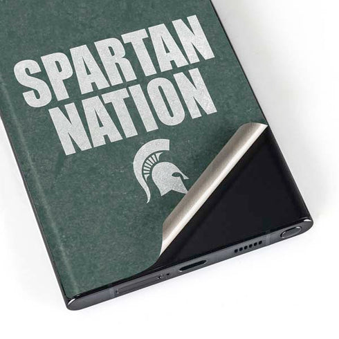 Michigan State University Spartans Nation Galaxy Skins